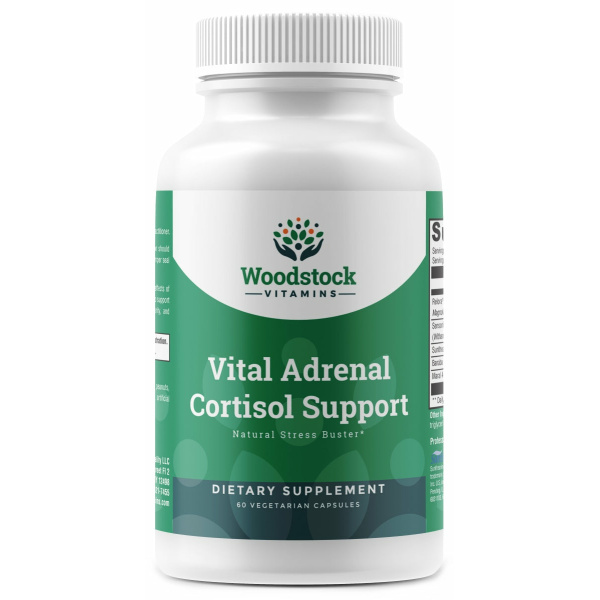 Vital Adrenal Cortisol Support - 60 Capsules
