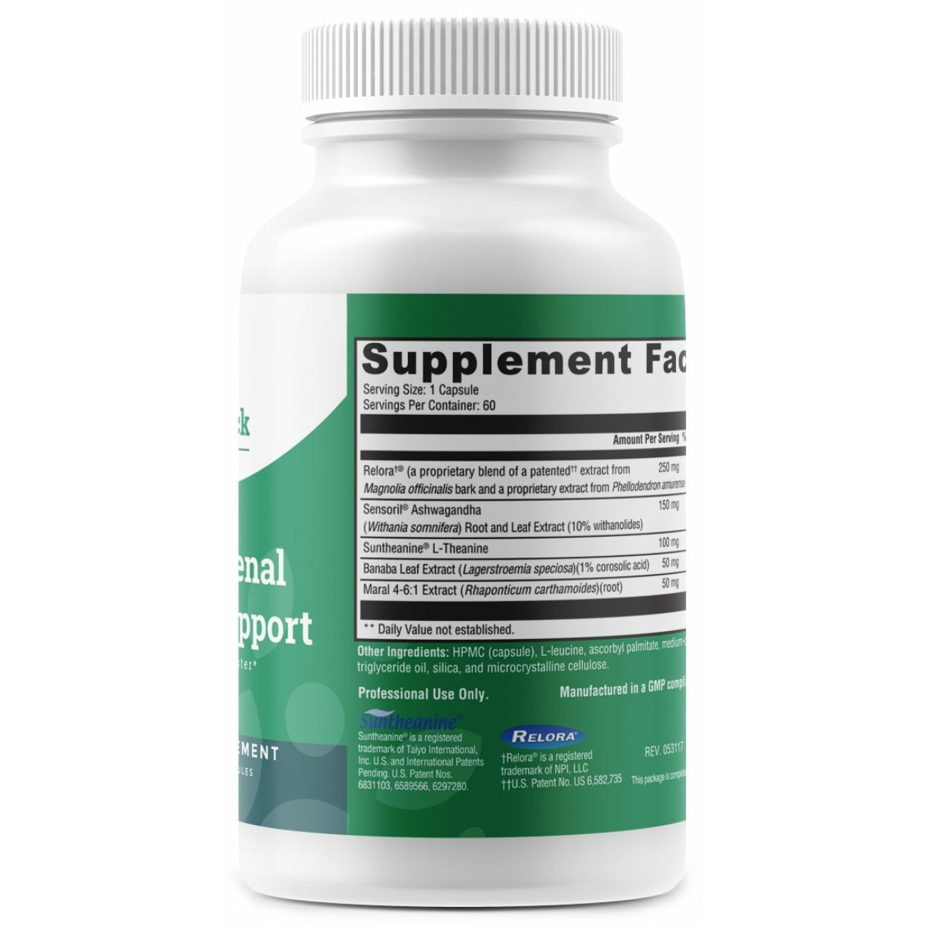 Vital Adrenal Cortisol Support - 60 Capsules