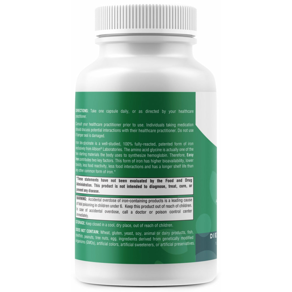 Easy Iron 29 mg - 120 Capsules