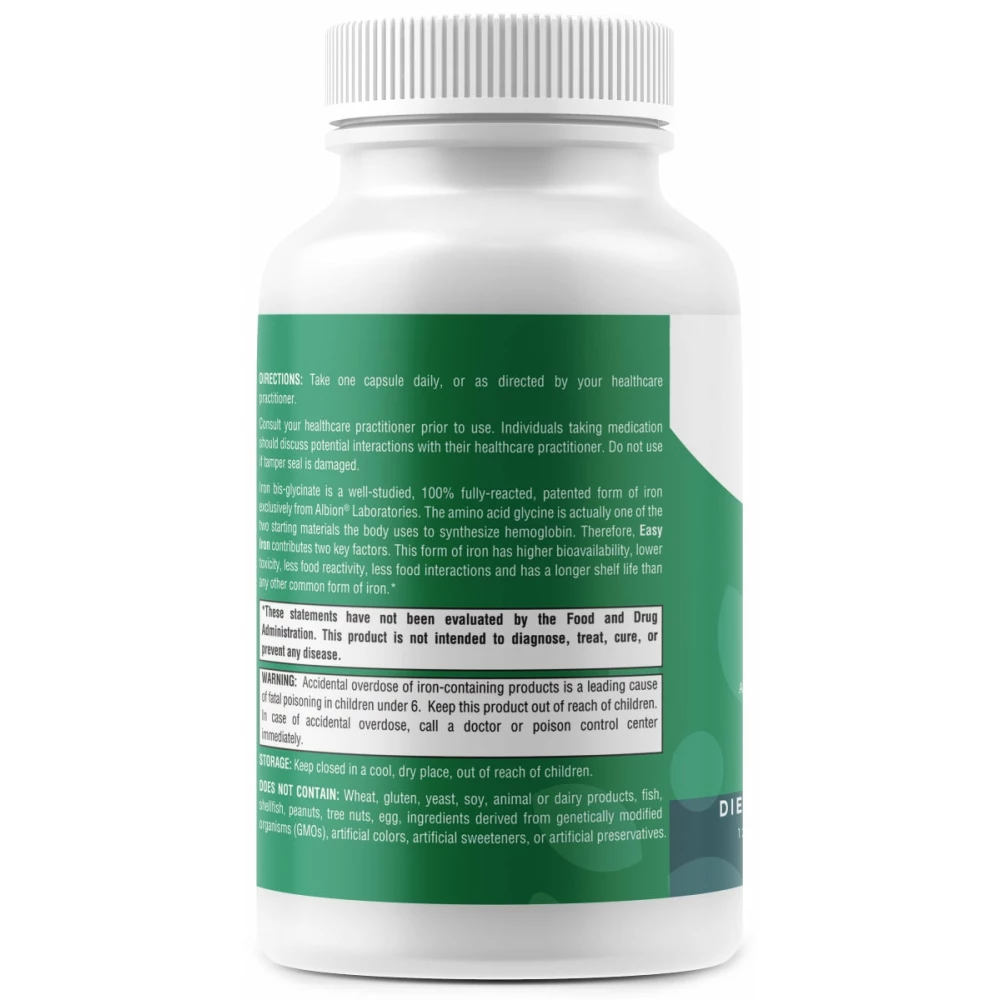Easy Iron 29 mg - 120 Capsules