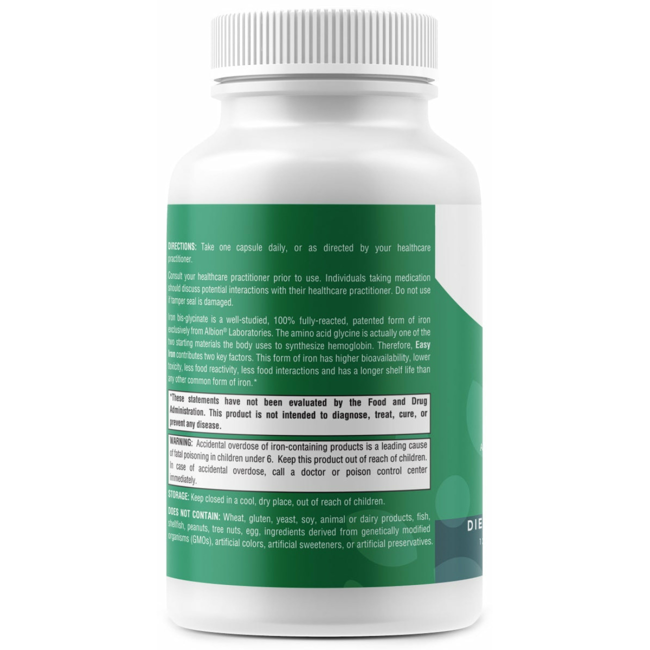 Easy Iron 29 mg - 120 Capsules