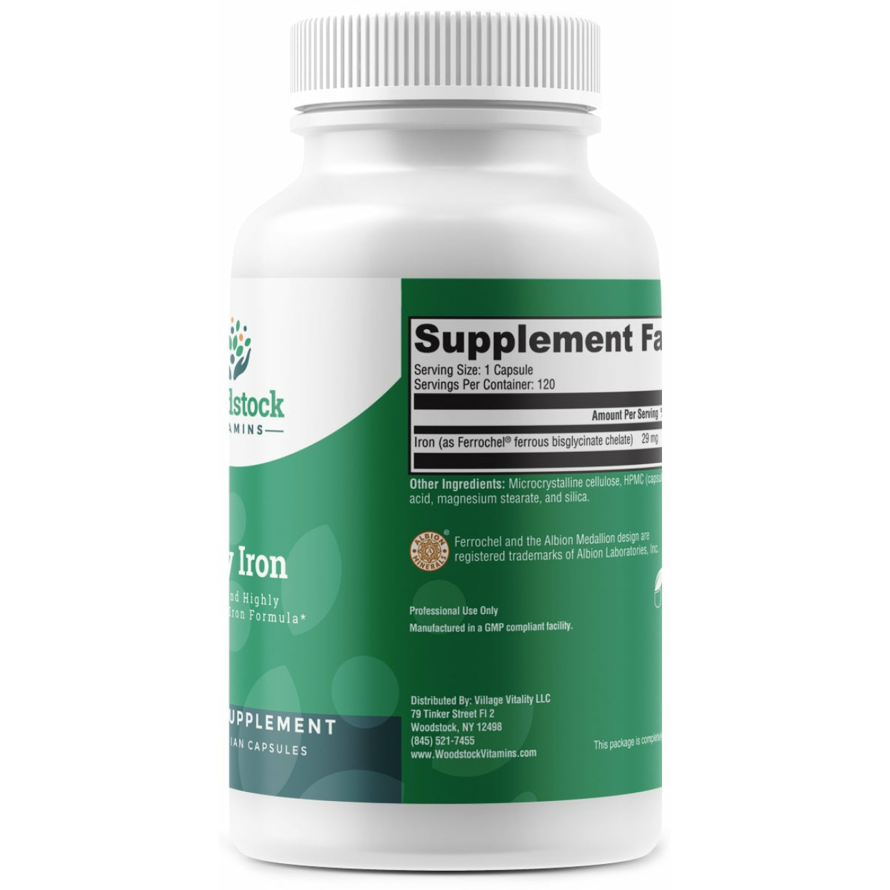 Easy Iron 29 mg - 120 Capsules
