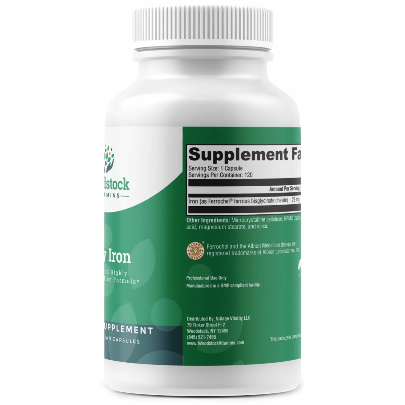 Easy Iron 29 mg - 120 Capsules