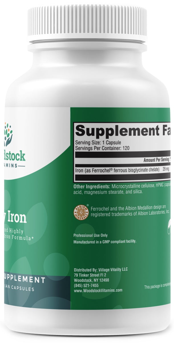 Easy Iron 29 mg - 120 Capsules