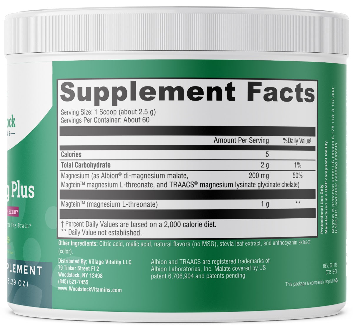 Easy Mag Plus Berry - 5.29 oz Powder