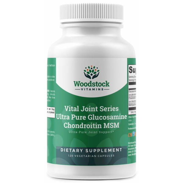 Vital Joint Series Ultra Pure Glucosamine Chondroitin MSM - 120 Capsules