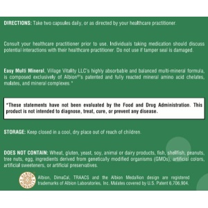 Easy Multi Mineral - 120 capsules