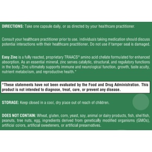 Easy Zinc - 120 Capsules
