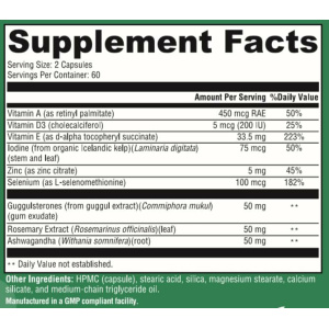 Thyroid Support - 120 Capsules