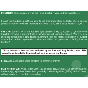 Vital Liver - 120 capsules