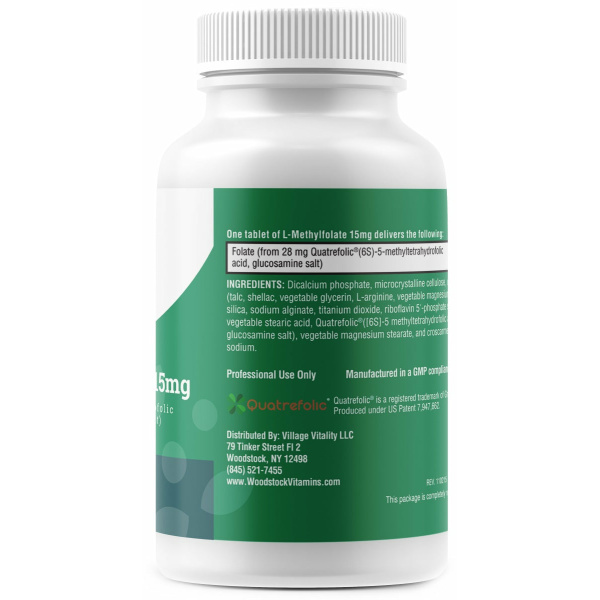 L-Methylfolate 15mg - 30 Tablets