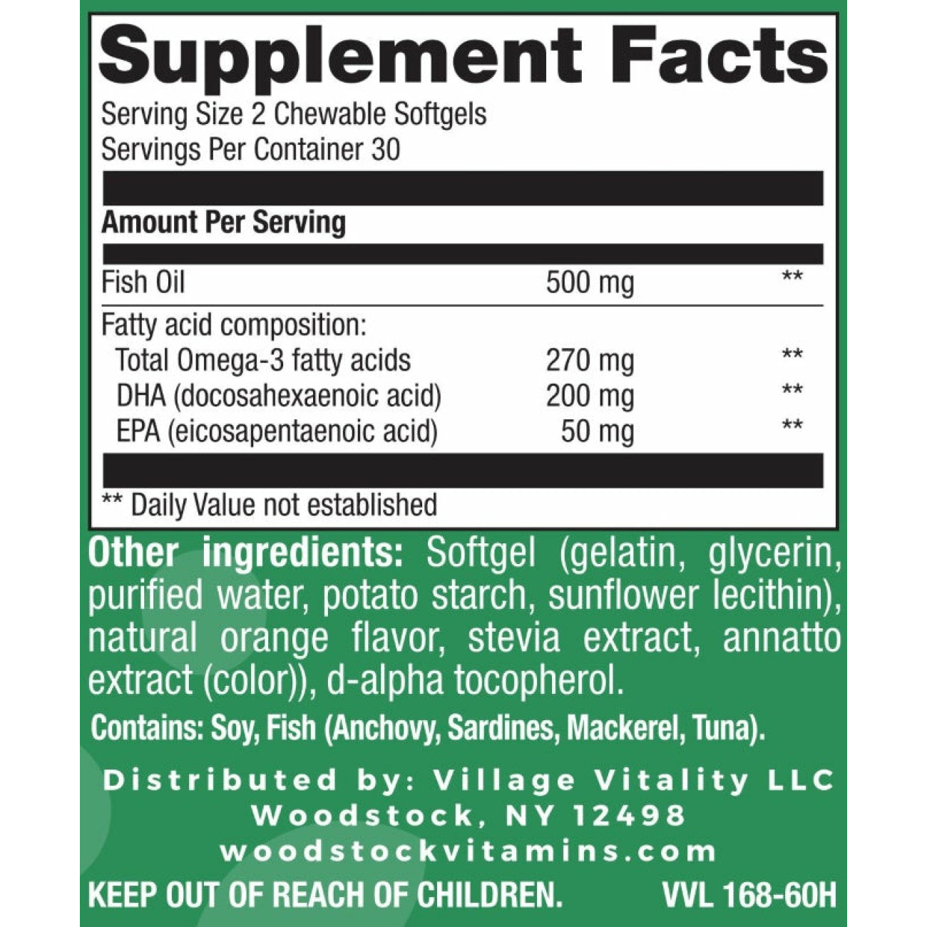 Kids DHA - 60 Chewable Softgels