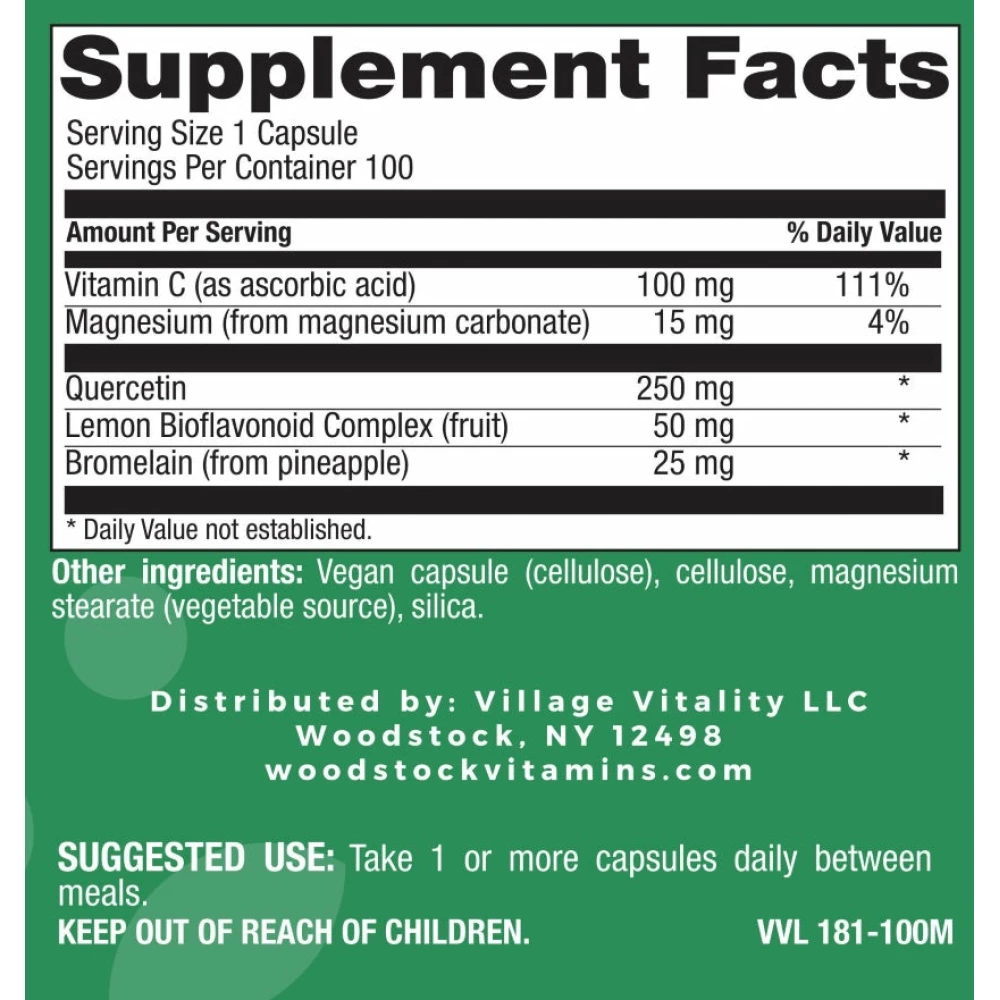 Quercetin Complex - 100 Capsules