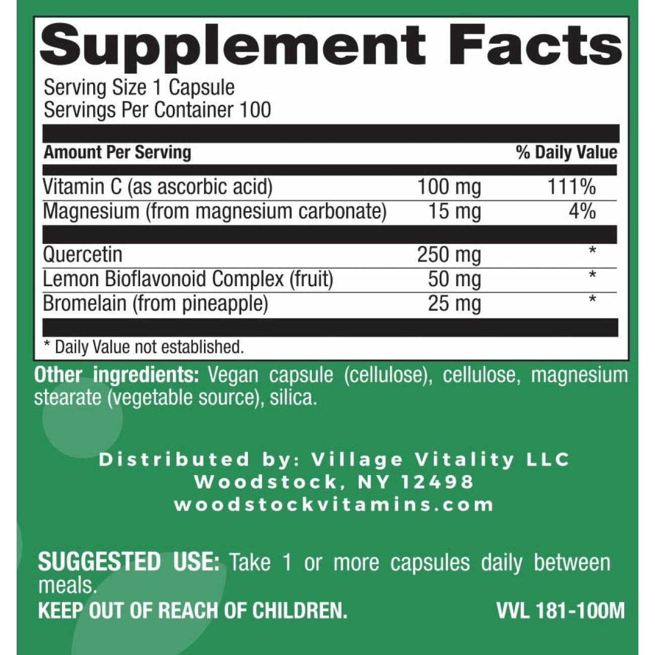 Quercetin Complex - 100 Capsules