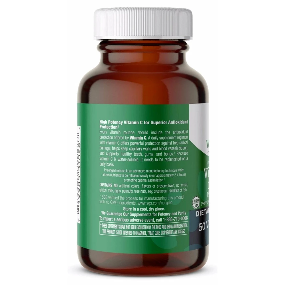 Vitamin C 1,000 mg with Rose Hips PR - 50 Tablets
