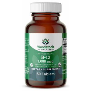 B-12 1,000 mcg PR - 60 Tablets