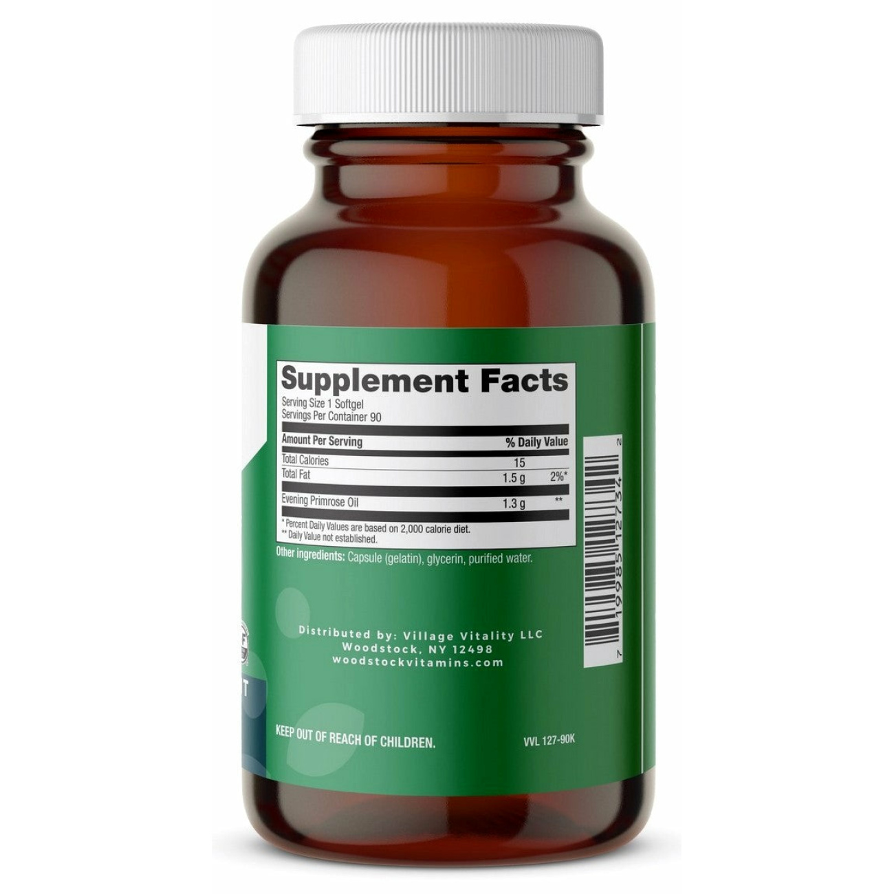 Evening Primrose Oil 1,300 mg - 90 Softgels