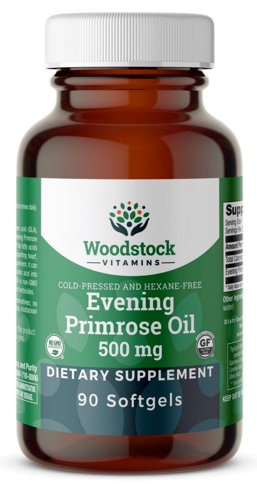Evening Primrose Oil 500 mg - 90 Softgels