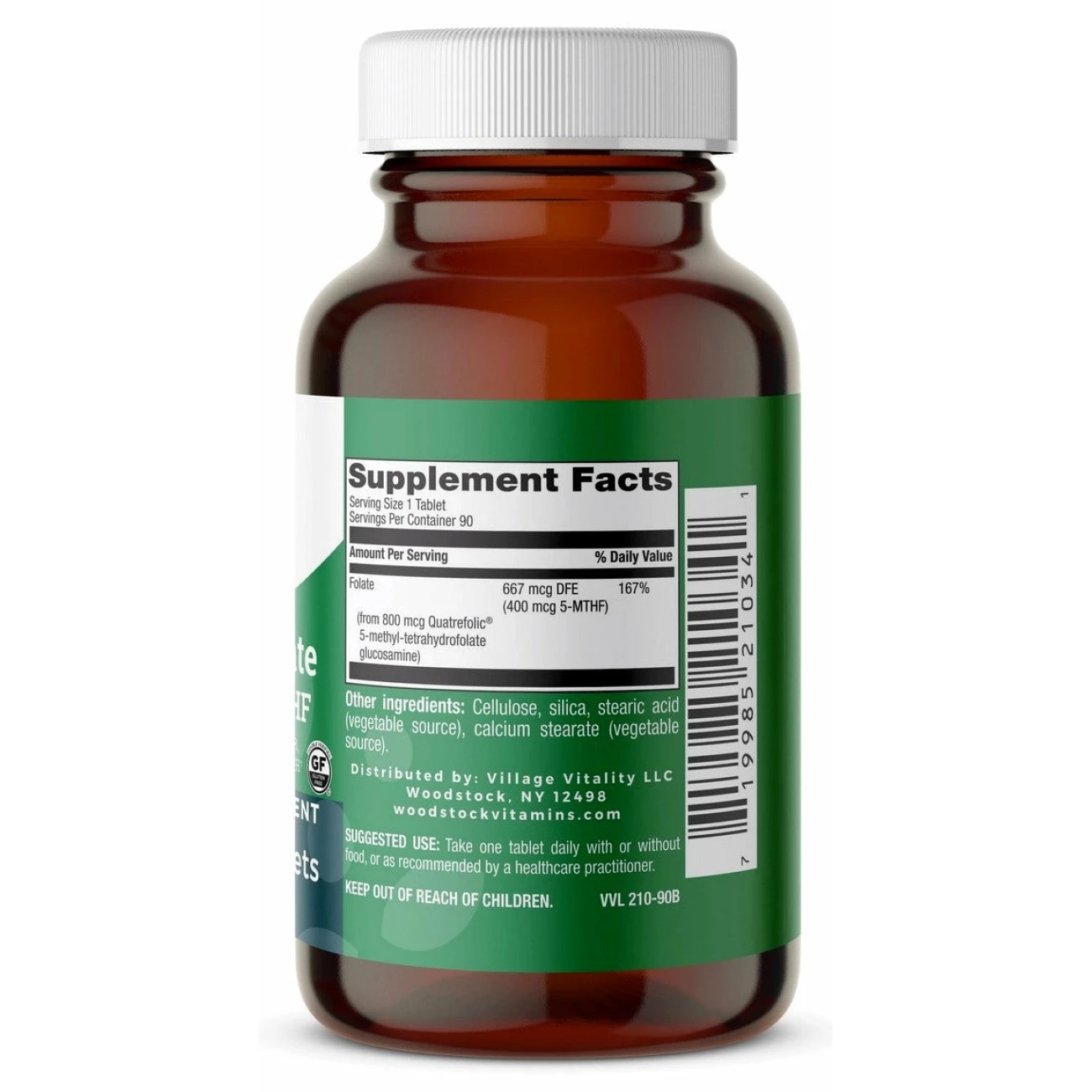 Methyl Folate 400 mcg - 90 Tablets