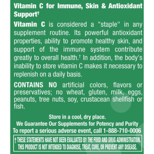Vitamin C 500 mg with Rose Hips - 100 Tablets