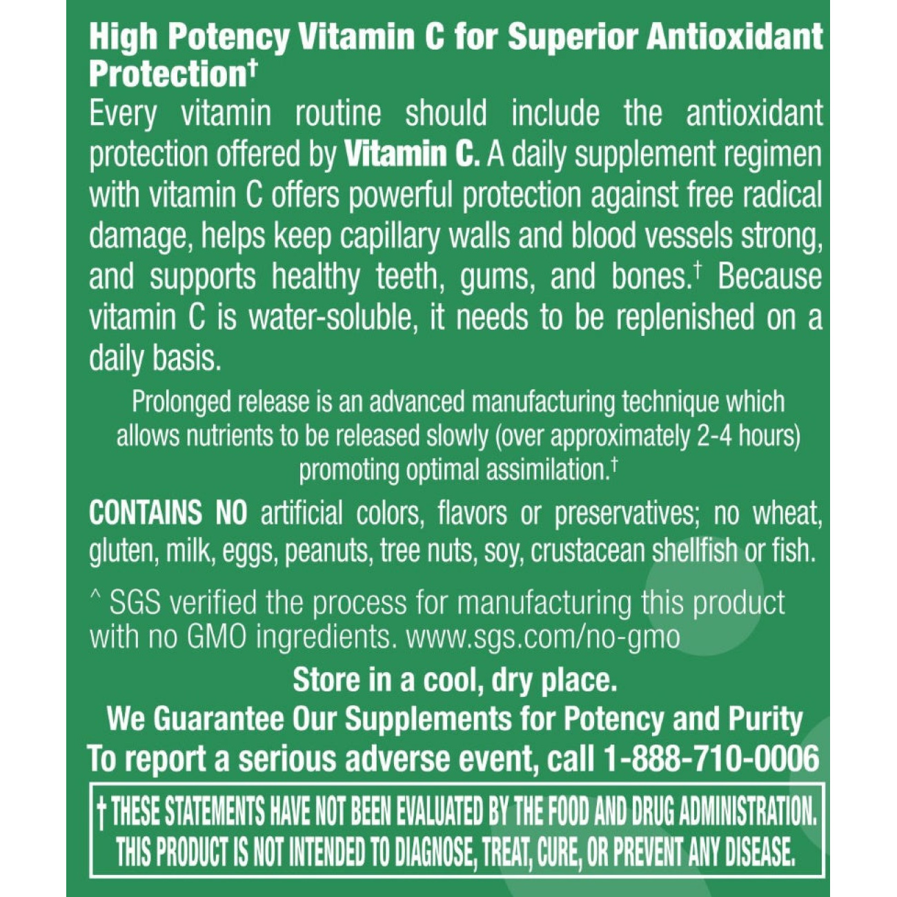 Vitamin C 1,000 mg with Rose Hips PR - 50 Tablets