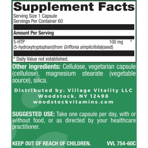 5-HTP 100 mg - 60 Capsules