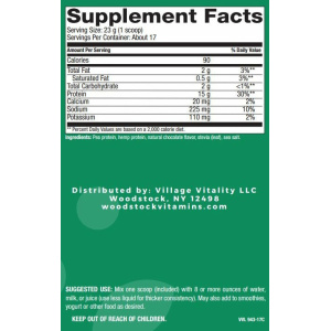 Balanced Plant Protein Blend - Natural Chocolate Flavor - 13.8 oz
