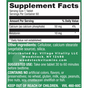 Melatonin 10mg - 60 Tablets