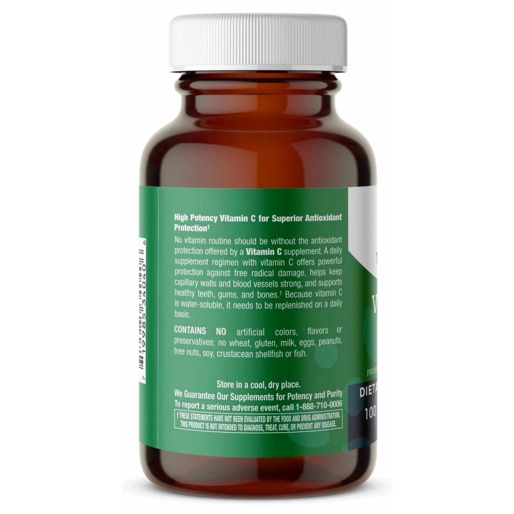 Vitamin C Caps 1,000 mg - 100 Capsules