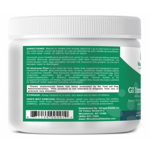 GI Immune Plus - Vanilla Flavor - 6.46 oz Powder