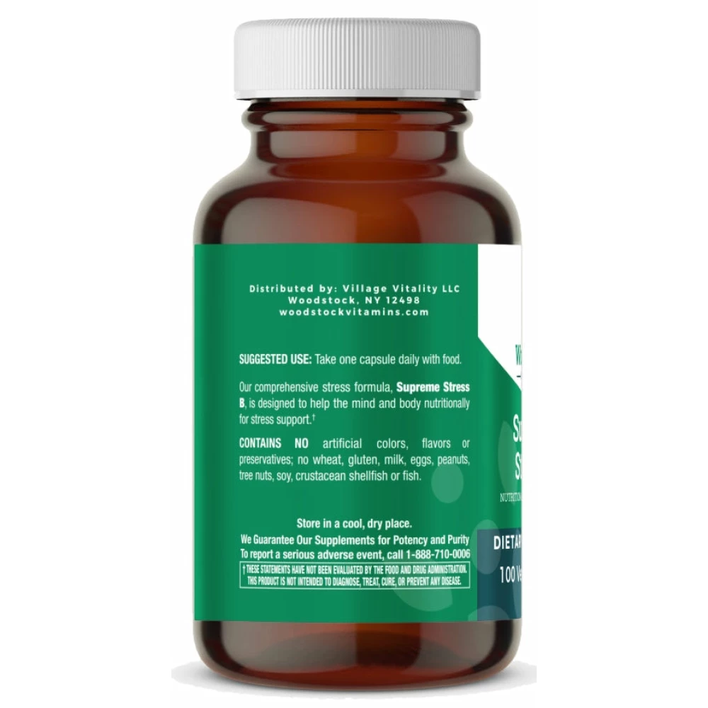 Supreme Stress B - 100 Capsules