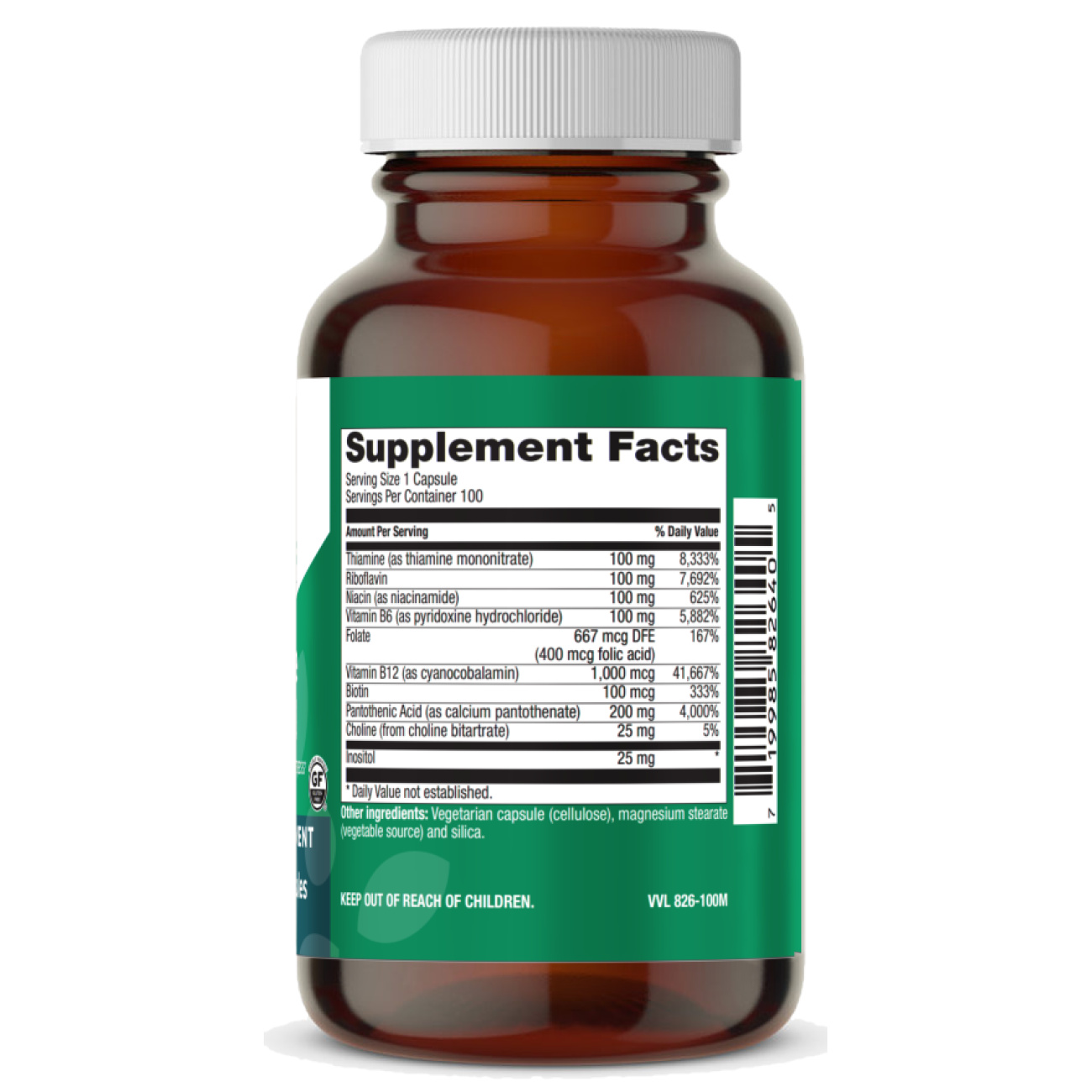 Supreme Stress B - 100 Capsules