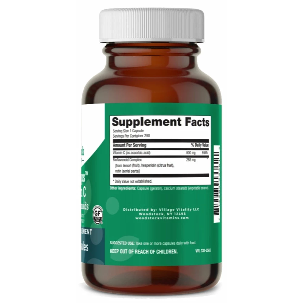 Bio C Caps Vitamin C With Bioflavonoids - 250 Capsules
