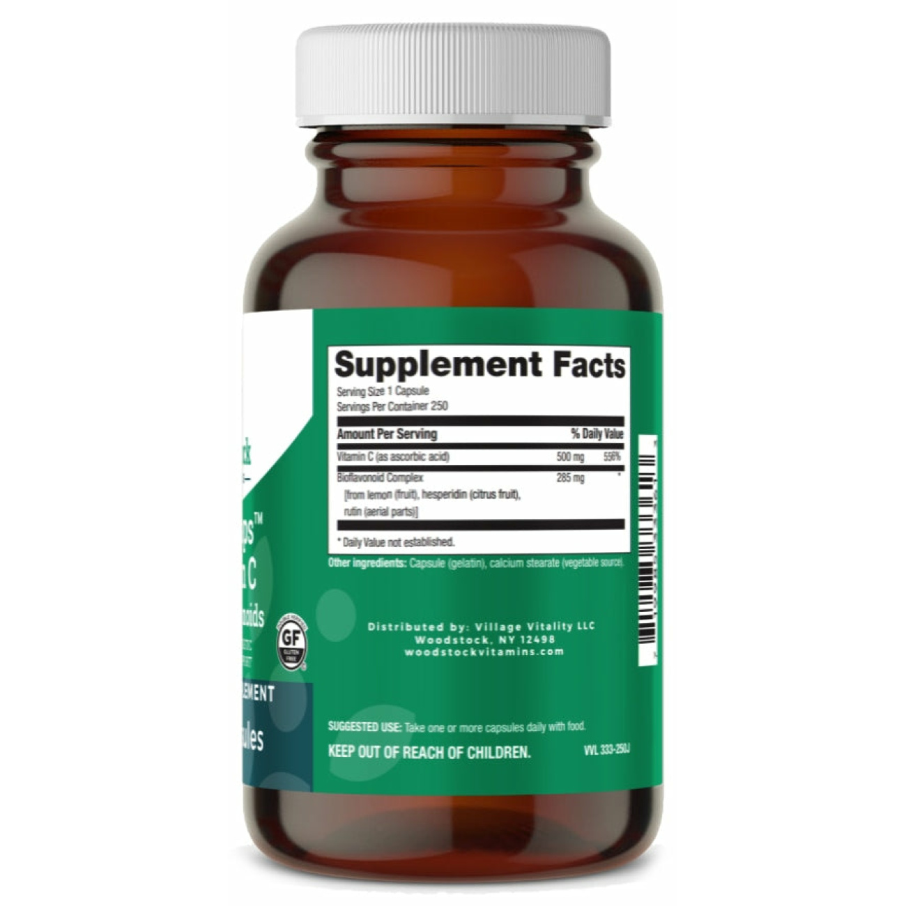 Bio C Caps Vitamin C With Bioflavonoids - 250 Capsules