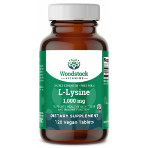 L-Lysine 1,000 mg - 120 Tablets