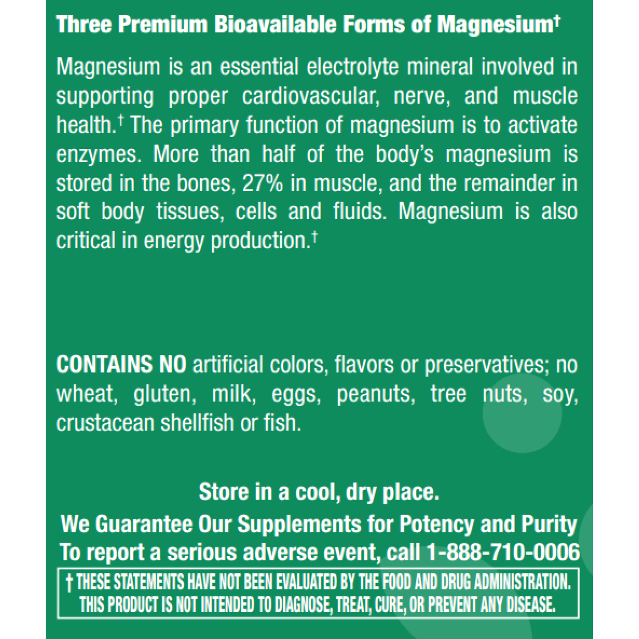Mega Magnesium - 90 Capsules