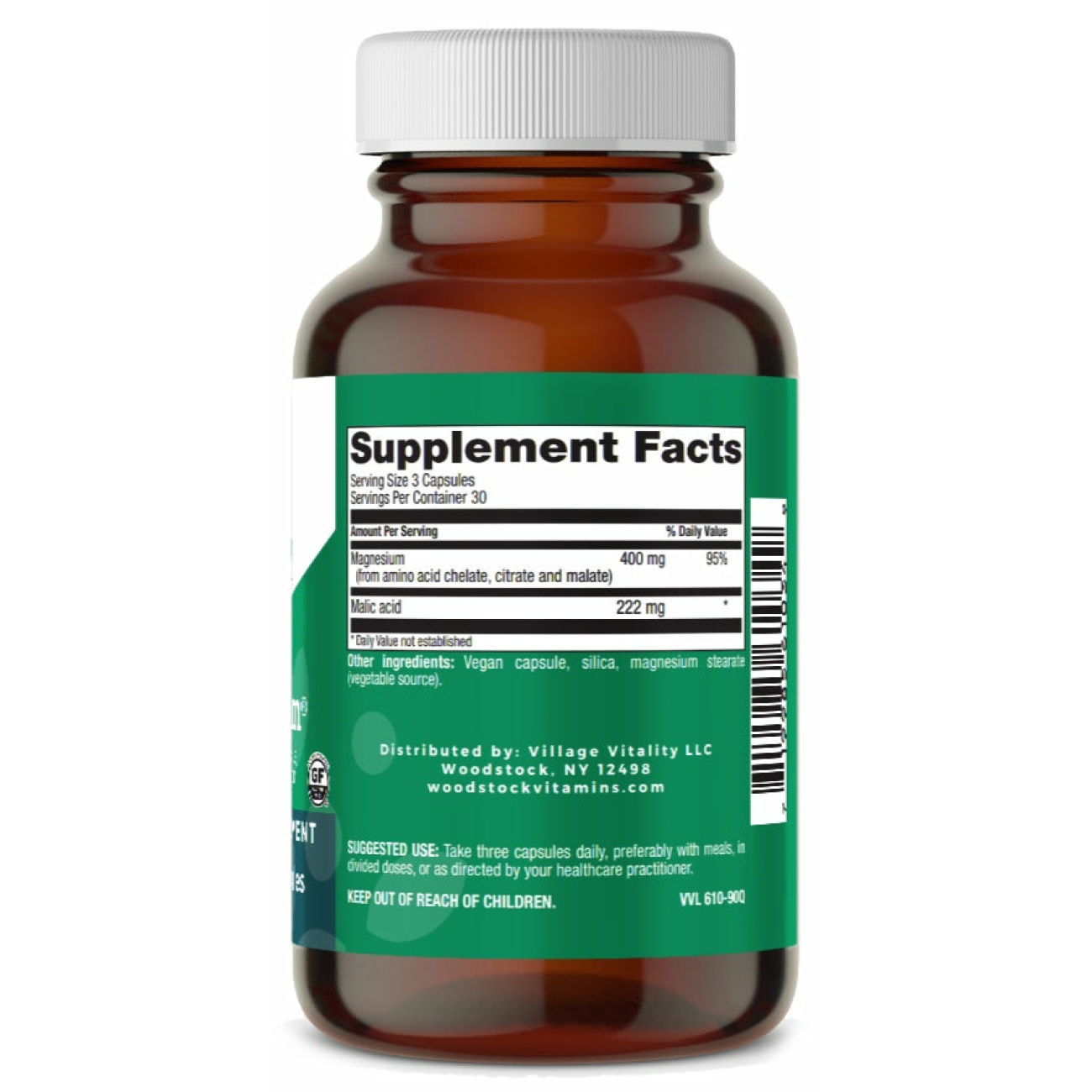 Mega Magnesium - 90 Capsules