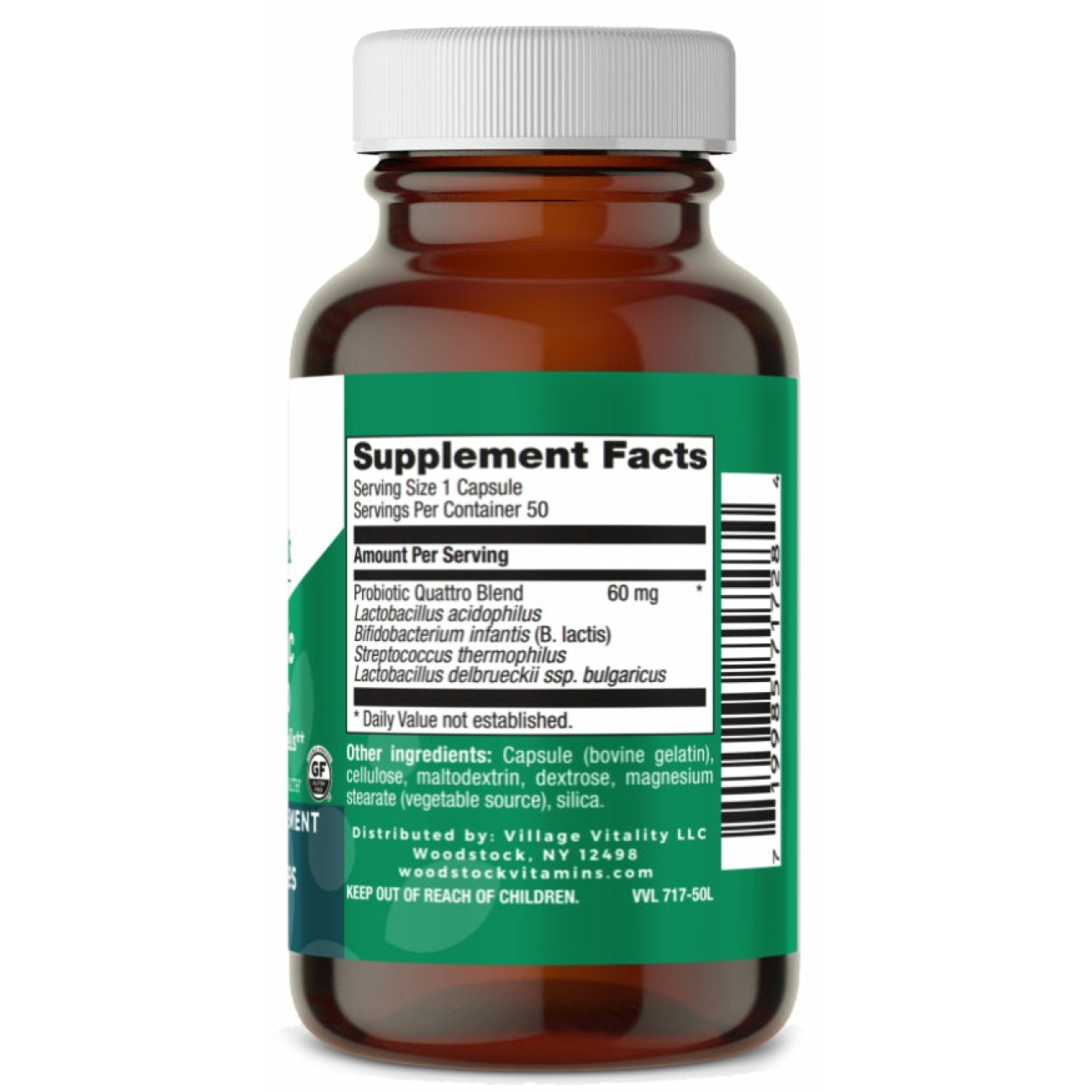 Probiotic Quattro - 50 Capsules