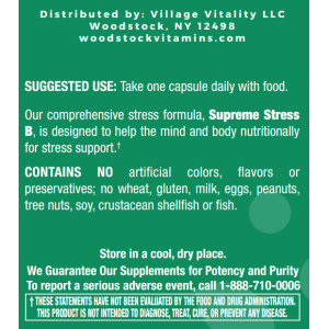 Supreme Stress B - 100 Capsules