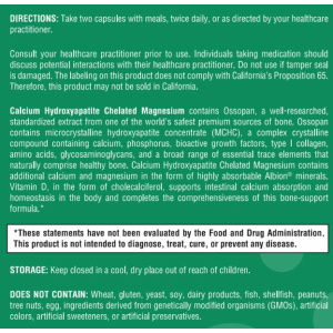 Calcium Hydroxyapatite Chelated Magnesium - 120 Capsules