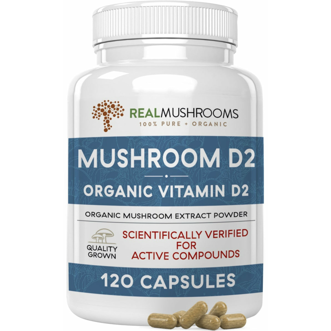 Mushroom D2 - 120 Capsules