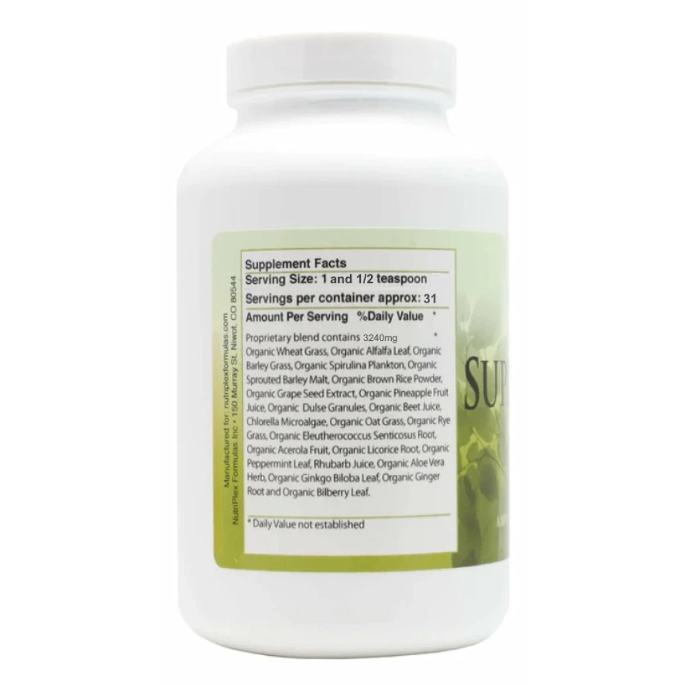 Super Greens - 8 oz Powder