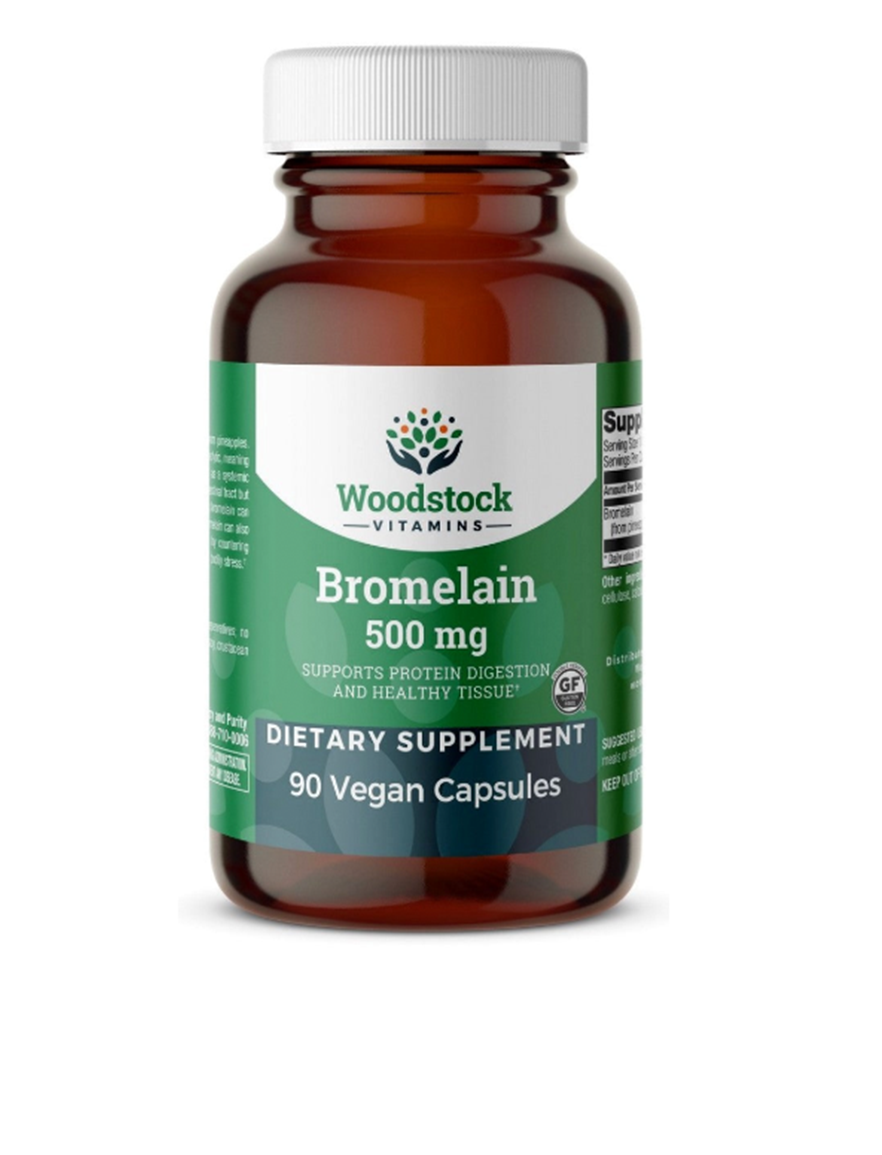 Bromelain 500mg - 90 Capsules