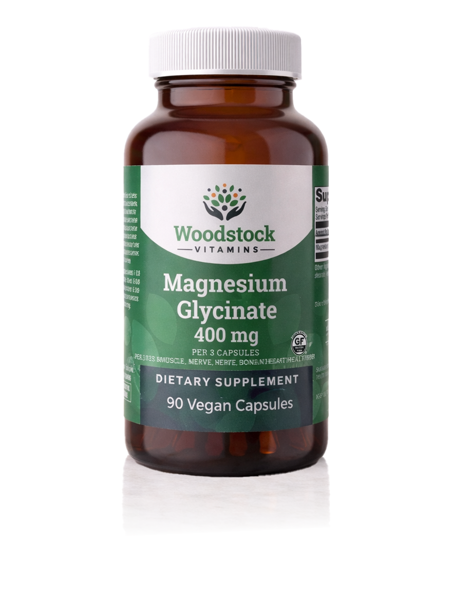 Magnesium Glycinate 400 mg - 90 Capsules