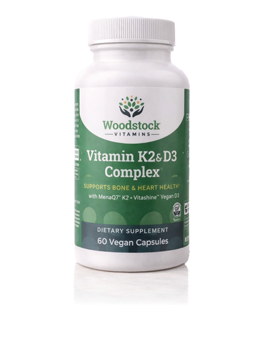 Vitamin K2 and D3 Complex Capsules