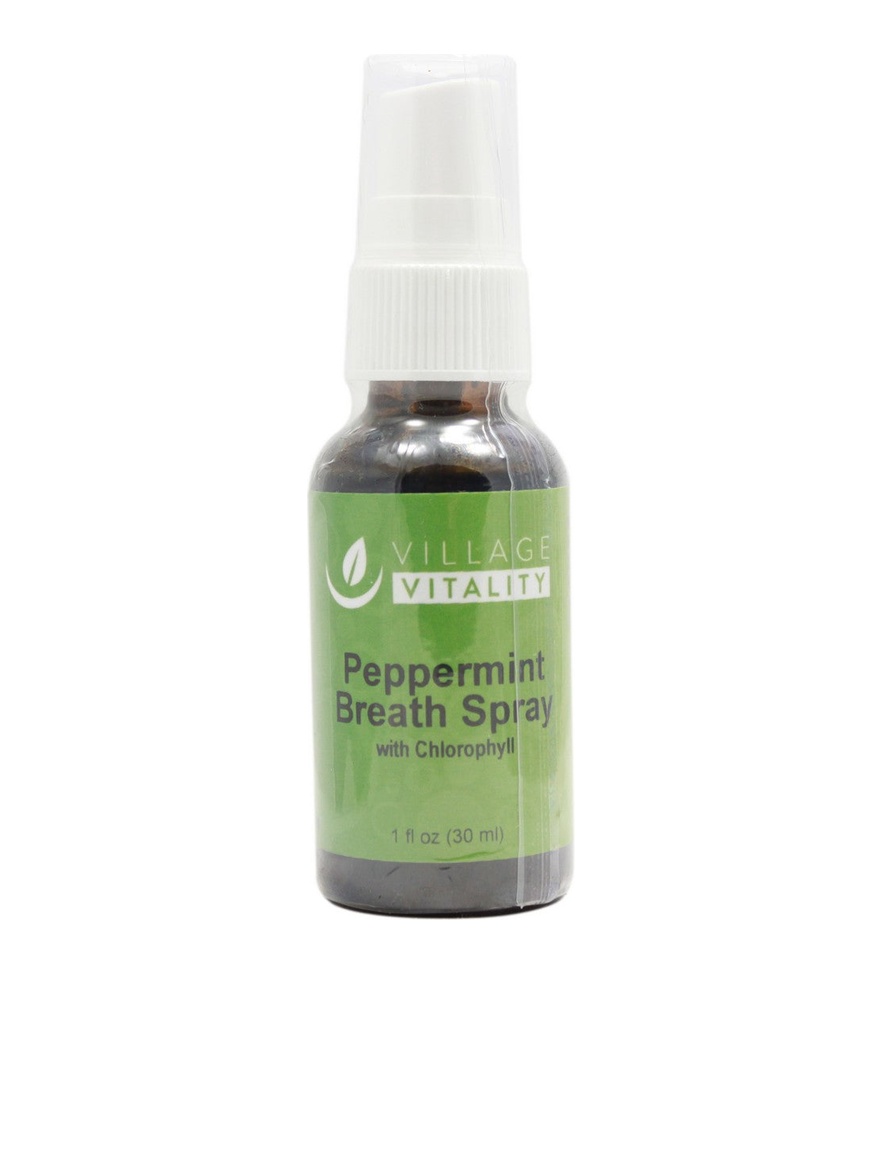 Peppermint Breath Spray with Chlorophyll