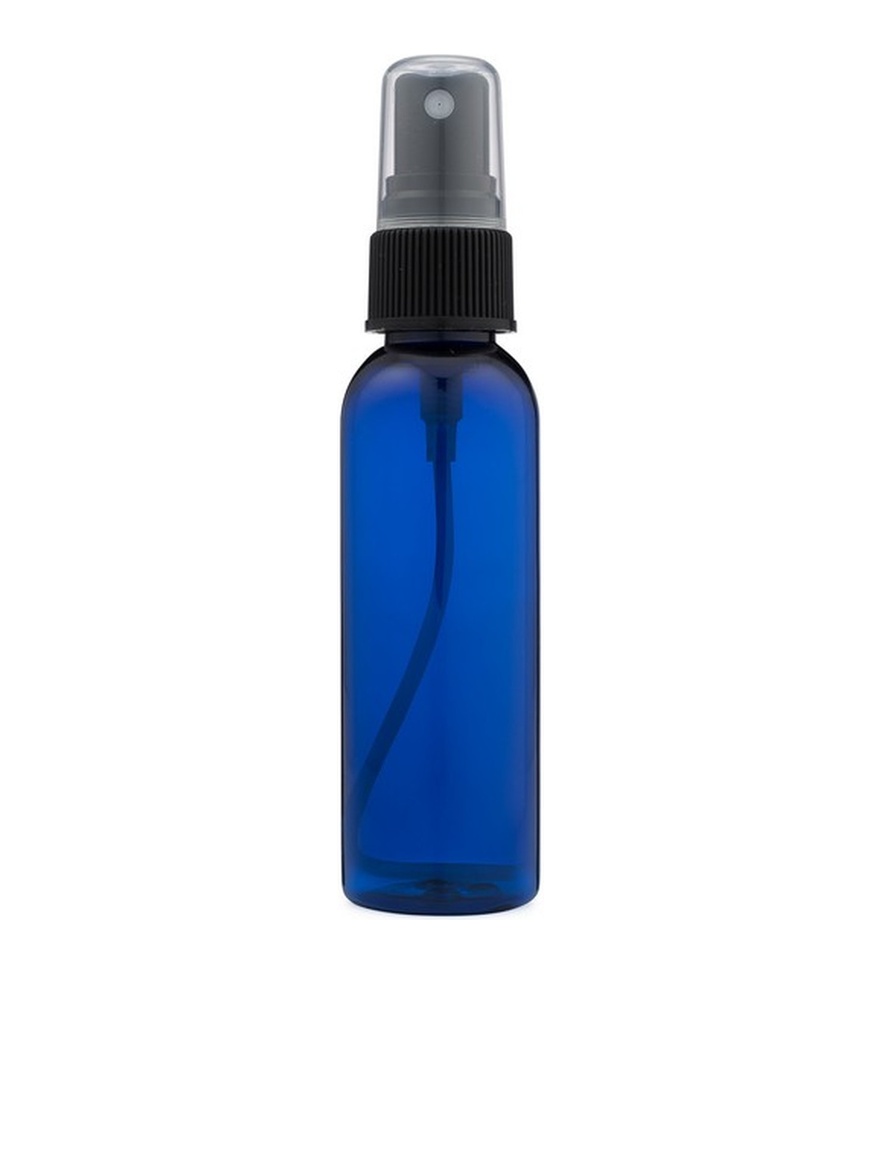 Cobalt Bottle with Spray