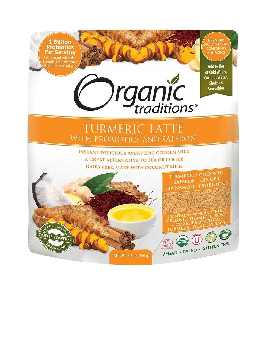Turmeric Latte w/ Saffron and Probiotics - 5.3 oz