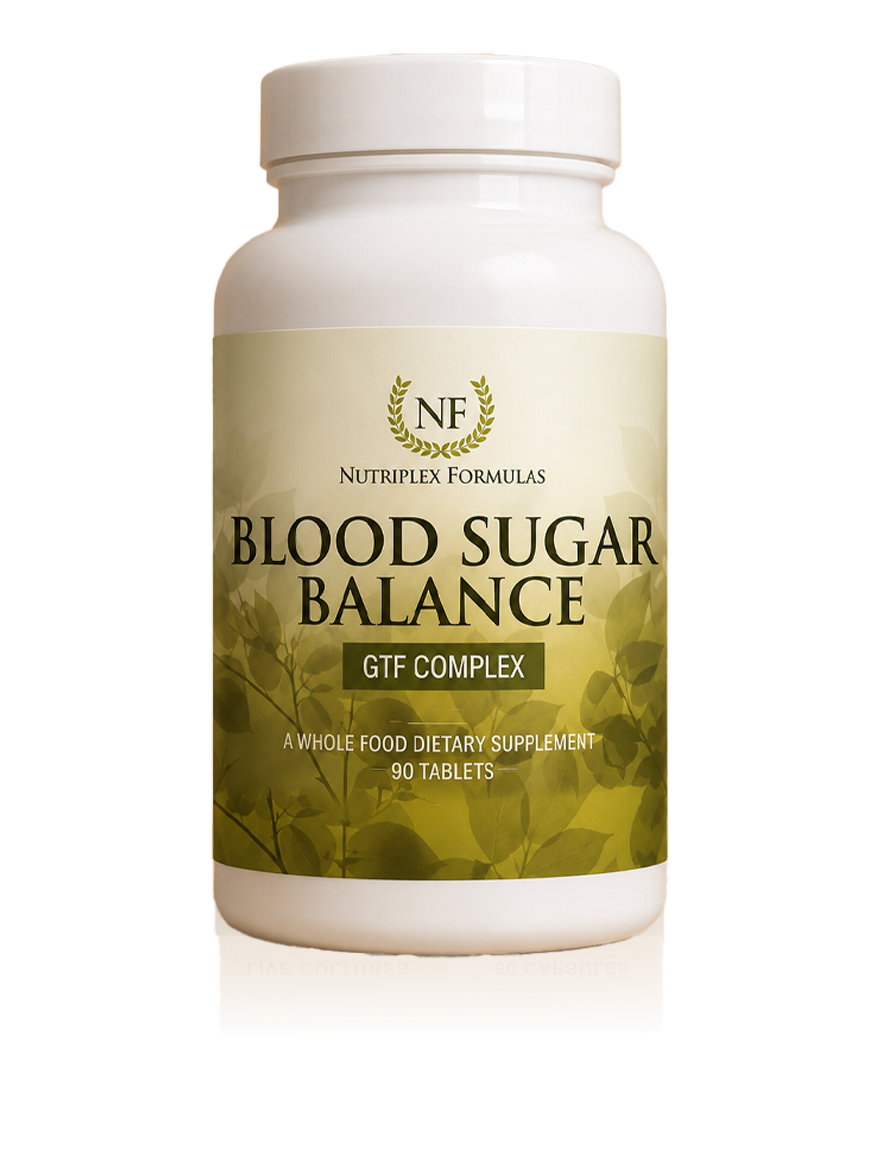 Blood Sugar Balance - GTF Complex - 100 Tablets