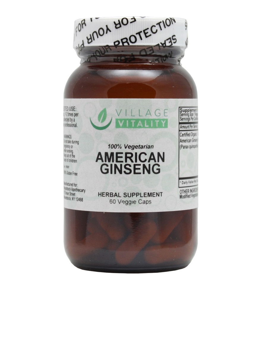 American Ginseng - 60 Capsules